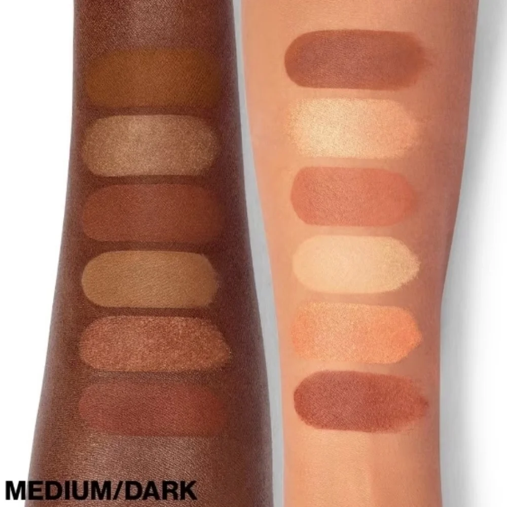 SmashboxCali Contour Blush Highlighter& Bronzer Face Palette Medium/Dar